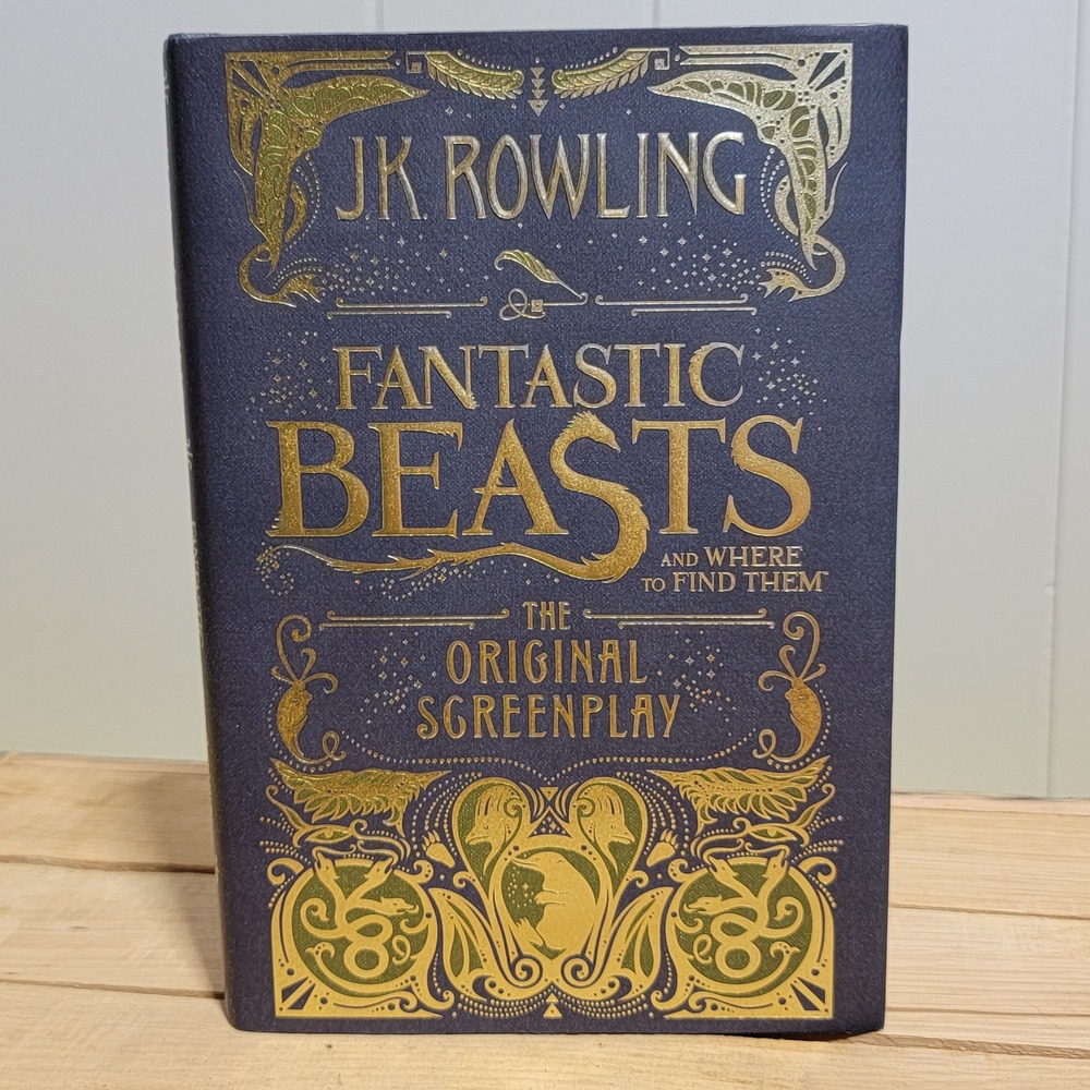JK Rowling Fantastic Beasts and Where to Find Them Original Screenplay Hardcover